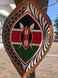 Southern Kenya         Masai tribal shield $200