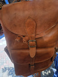 Hand made Leather back pack