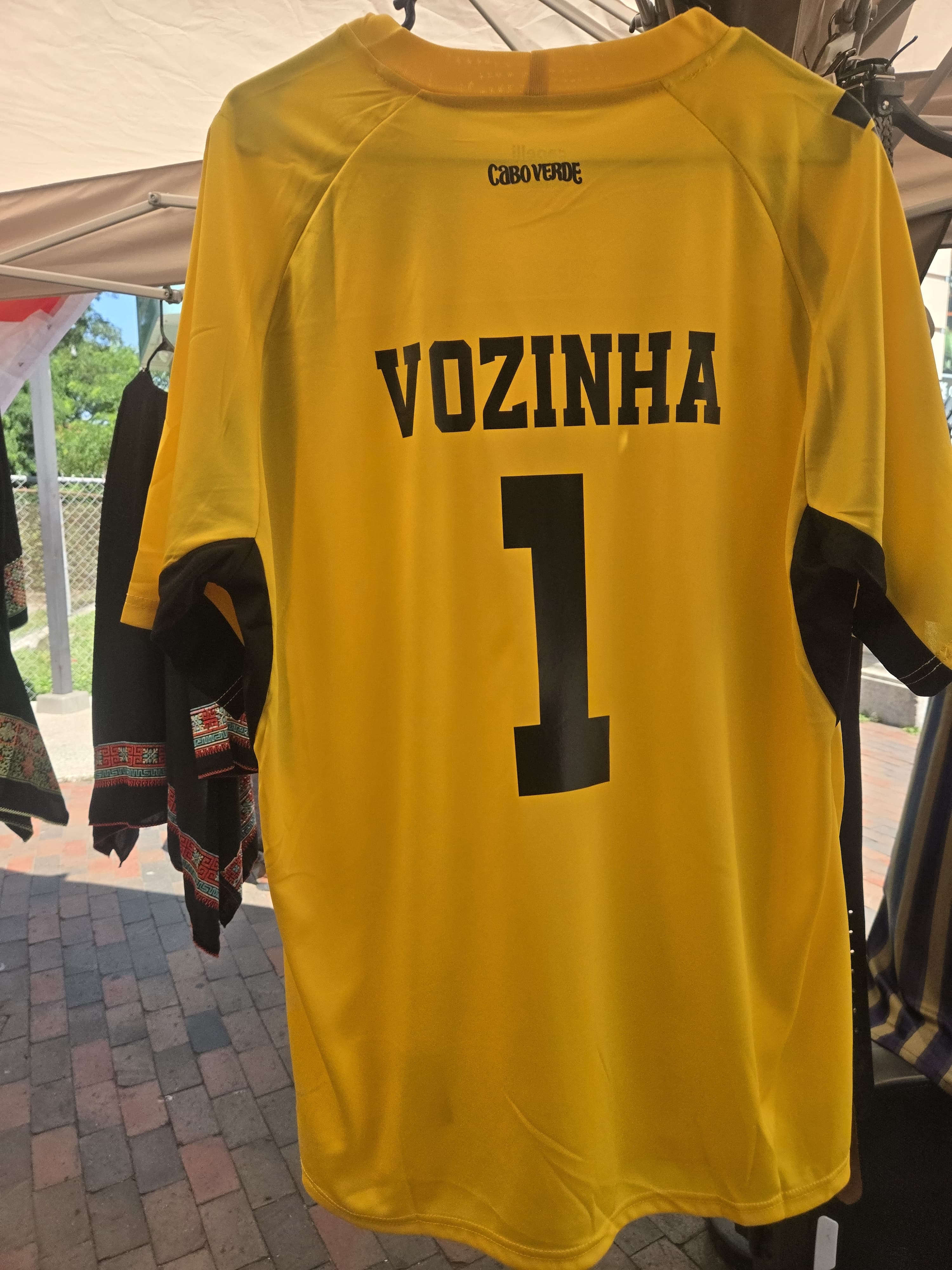 THE GREATEST GOLIE "VOZINHA"  OF CABO VERDE JERSEY