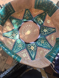 Moroccan Hand Made leather storage seating