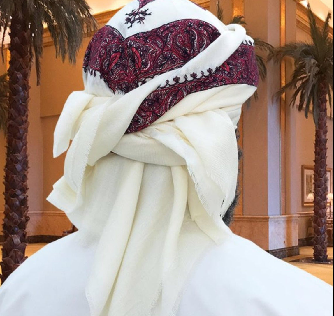 Yemeni Shemagh Embroidered