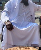 White Emirati Thobes With Tassel